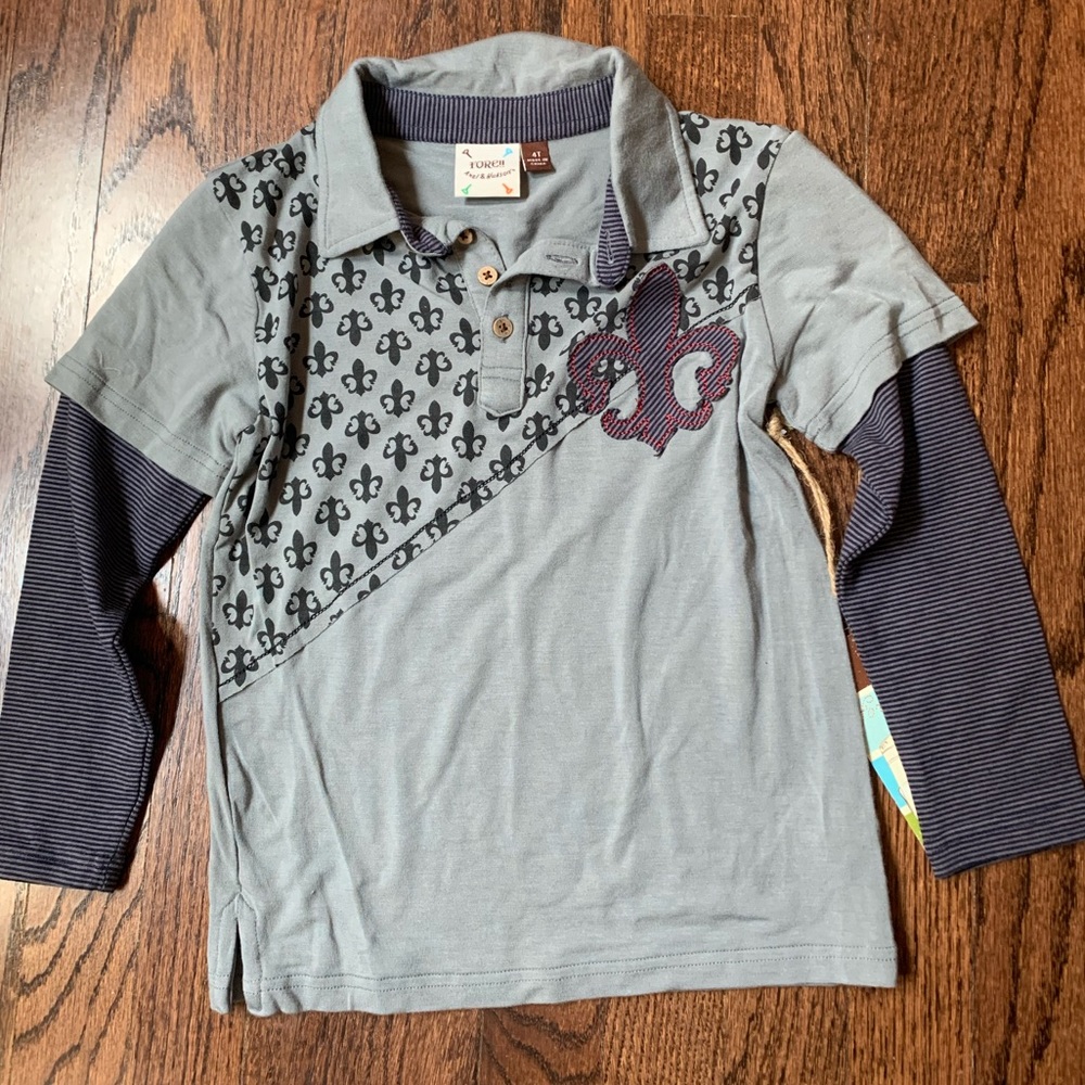 Boys long sleeve Fore! Axel & Hudson shirts